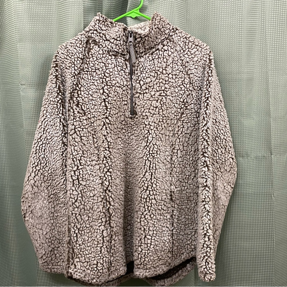 Cozy Sherpa Quarter-Zip Pullover